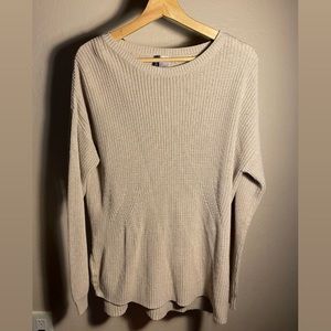 knitted oversized sweater